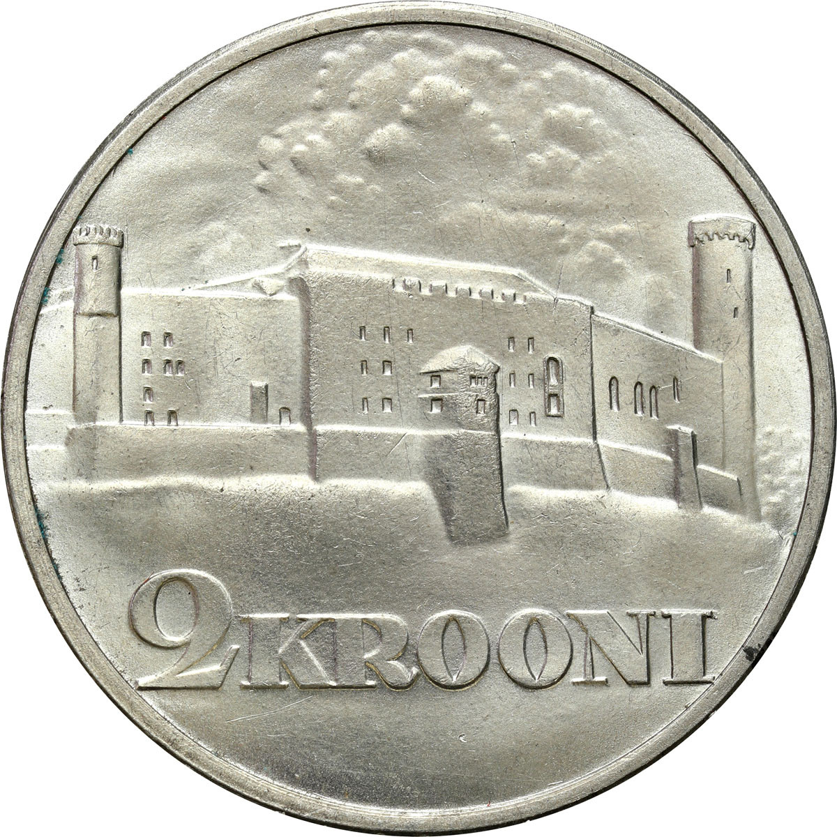 Estonia. 2 korony 1930, Tallinn - PIĘKNE